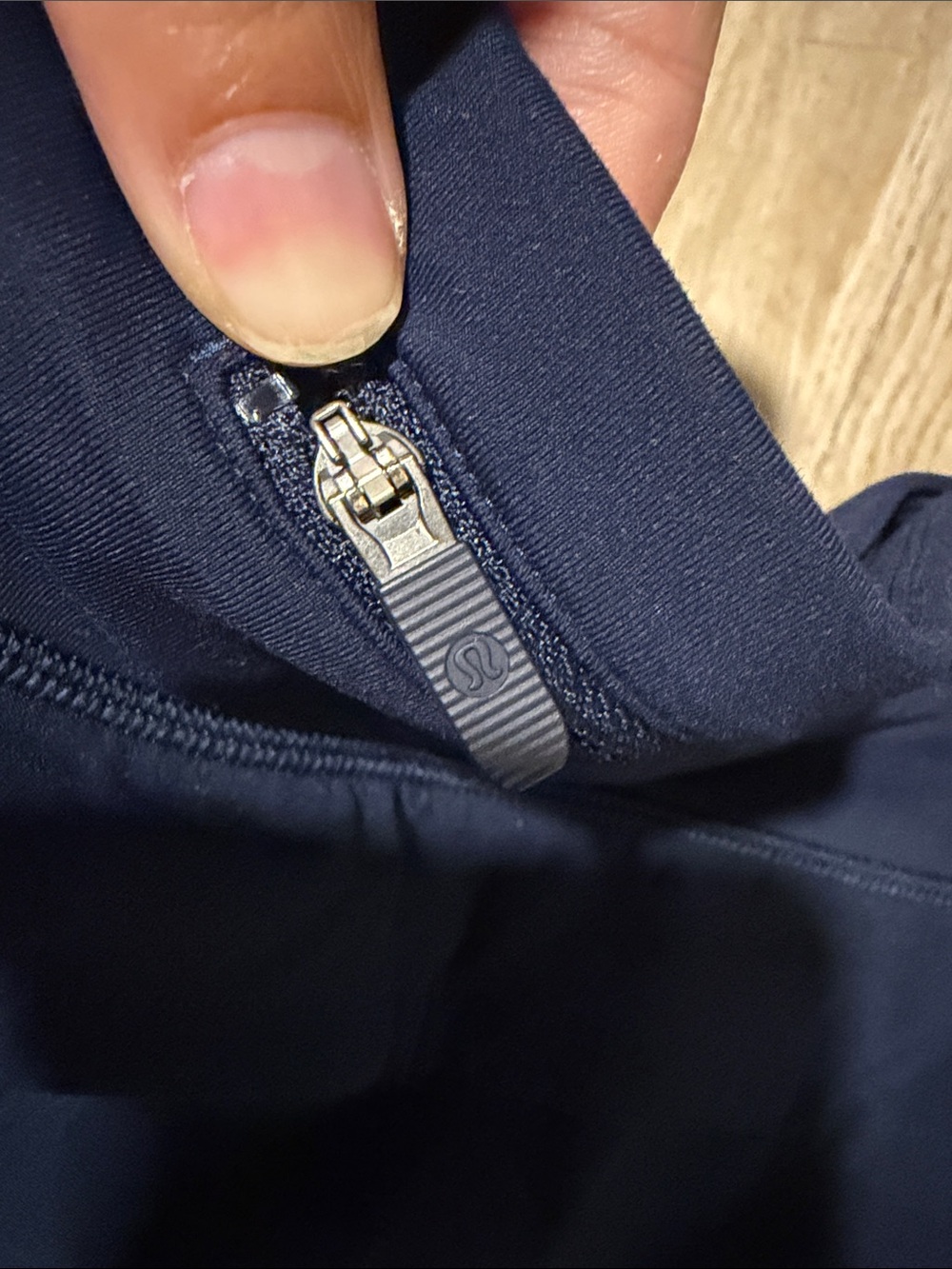 Lululemon Navy Blue Speed-Up Running Shorts Size 4 - Picture 10 of 13